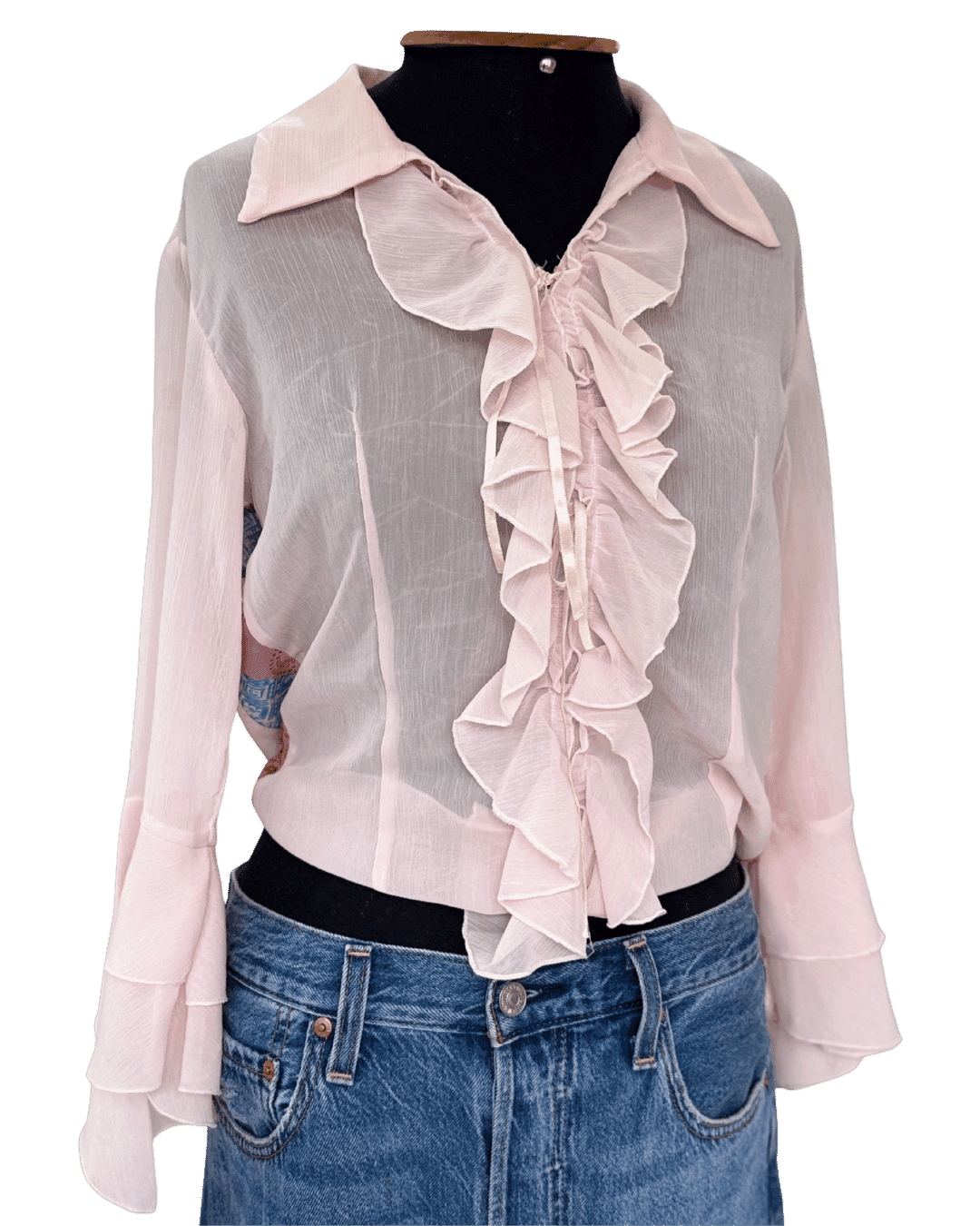 Blusinha Vintage Rosa
